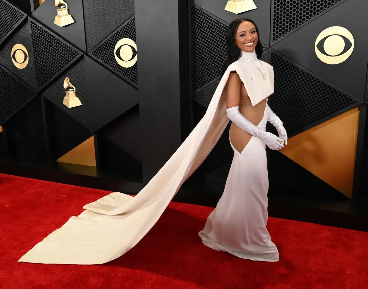 Kat Graham Stills at 2024 GRAMMY Awards in Los Angeles